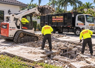 concrete slab removal