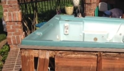Hot Tub Disposal - Junk Pickup