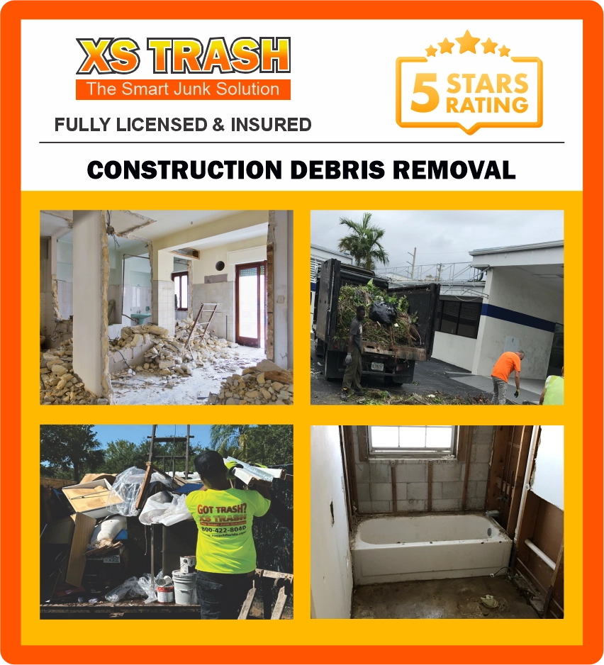 Construction Debris Removal Service