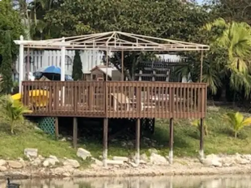 fence and deck removal