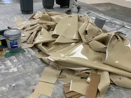 drywall and ceiling removal
