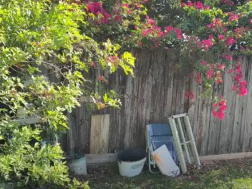 fence and deck removal