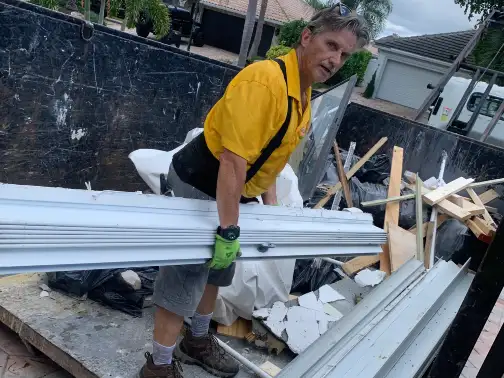 garage and patio tear-outs