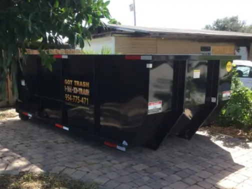 small footprint dumpster rental