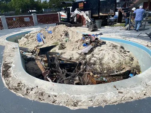 outdoor structure removal