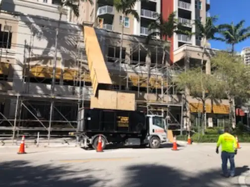 construction material hauling