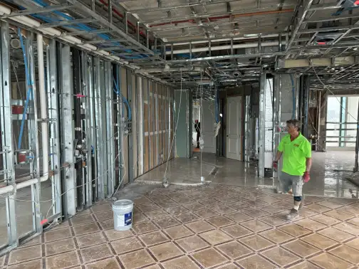 hazardous material staging and coordination