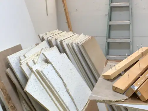 bathroom and kitchen tear-outs