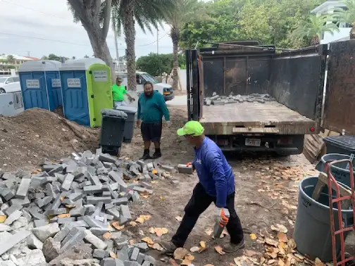 construction material hauling