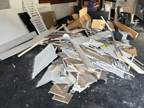 drywall wood removal