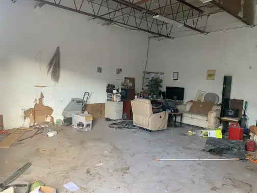 garage and patio tear-outs