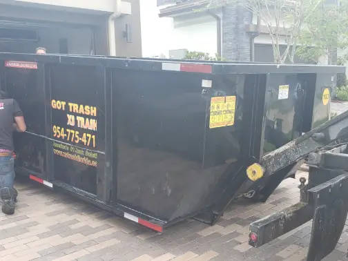 small footprint dumpster rental