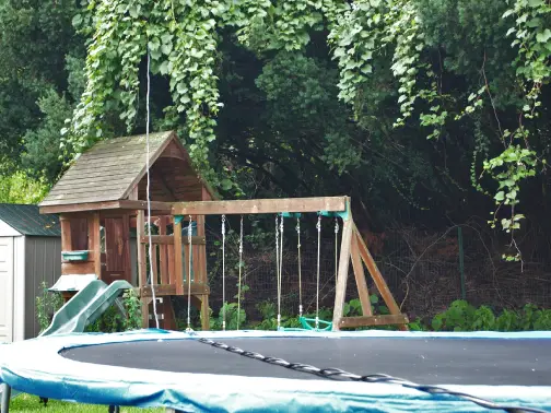 trampoline and playset disposal