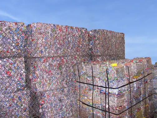 cardboard and packing material pickup