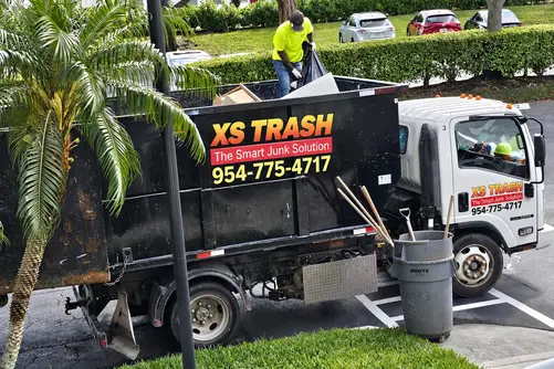 property cleanout same day junk removal crew