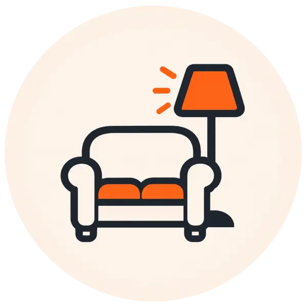 Furniture appliances boxes and garage clutter removal