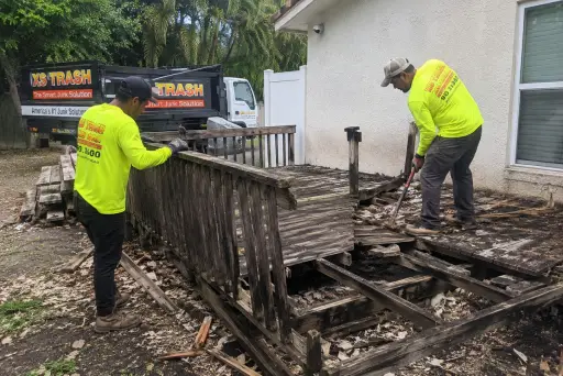 Deck Demolition and Removal Service